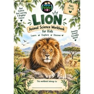 lion-science-workbook-for-kids-cover